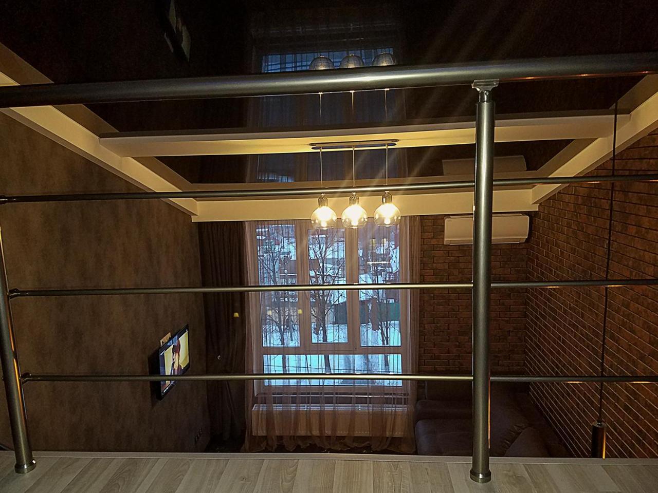 شقة خاركيف  في В Стиле Loft 2Ухэтажная Квартира. المظهر الخارجي الصورة